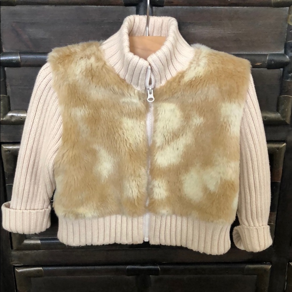 Baby Gap Fur Jacket...